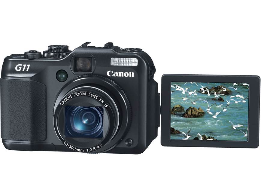 Canon PowerShot G11 10-megapixel digital camera with 5X optical