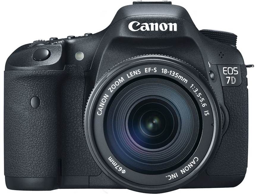 Canon EOS 7D Kit 18-megapixel digital SLR camera with 18-135mm