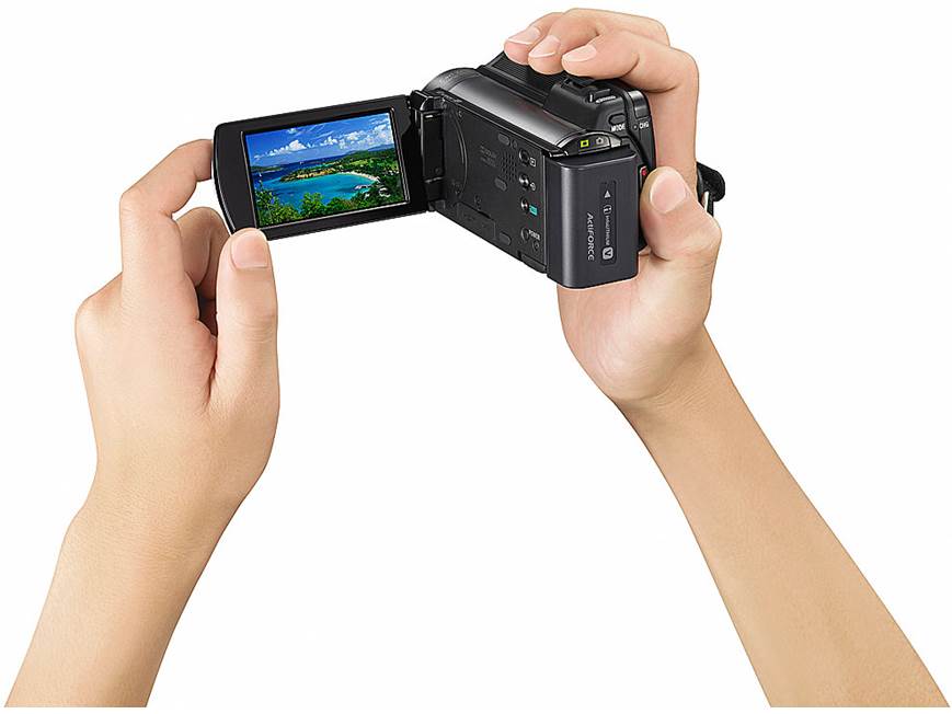 Sony Handycam® HDR-XR150 120GB high-definition hard drive