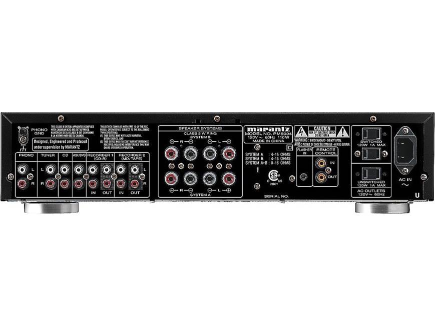 Marantz PM5004 Stereo integrated amplifier at Crutchfield
