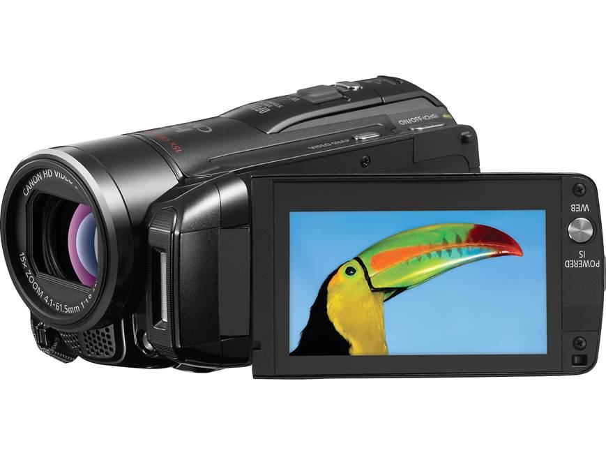 Canon VIXIA HF M32 HD camcorder with 64GB flash memory at Crutchfield