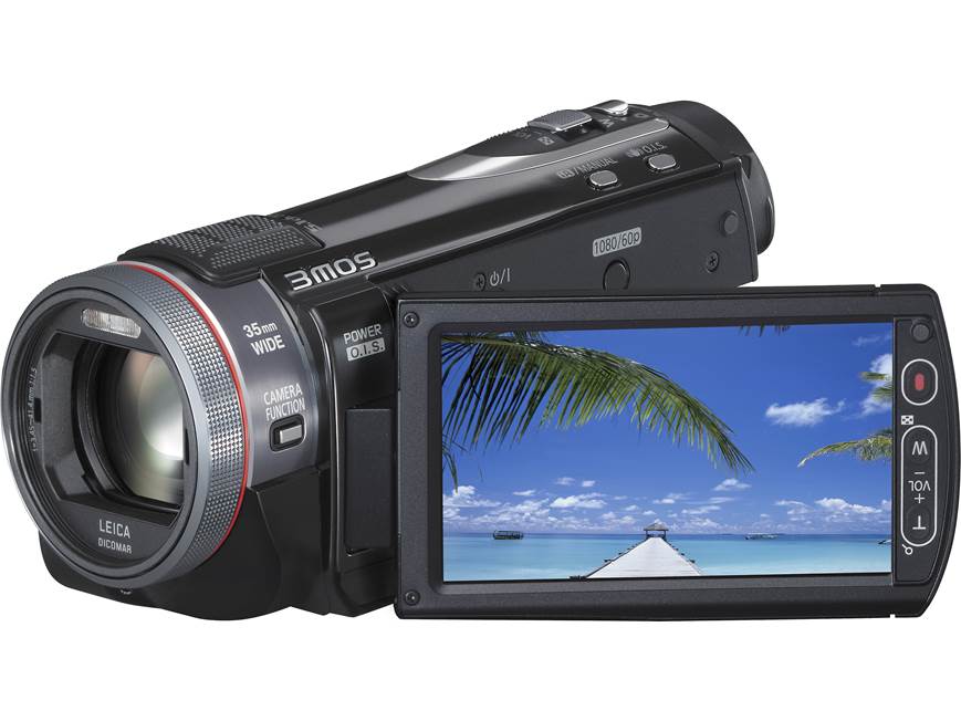 Panasonic HDC-TM900 HD camcorder with 32GB flash memory, 3D-ready