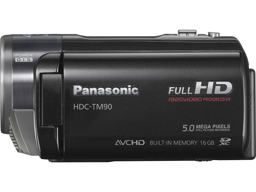 Panasonic HDC-TM90 HD camcorder with 16GB flash memory, 3D-ready