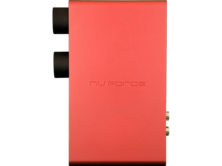 NuForce Icon 2 (Red) Desktop stereo integrated amplifier with
