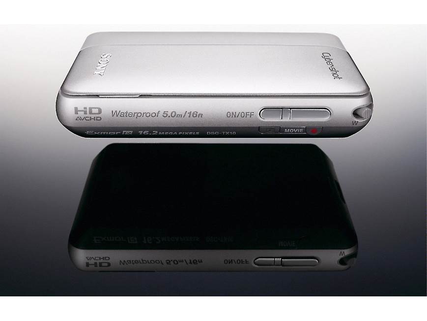 Sony Cyber-shot® DSC-TX10 (Silver) Waterproof 16.2-megapixel