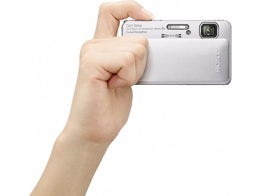 Sony Cyber-shot® DSC-TX10 (Silver) Waterproof 16.2-megapixel