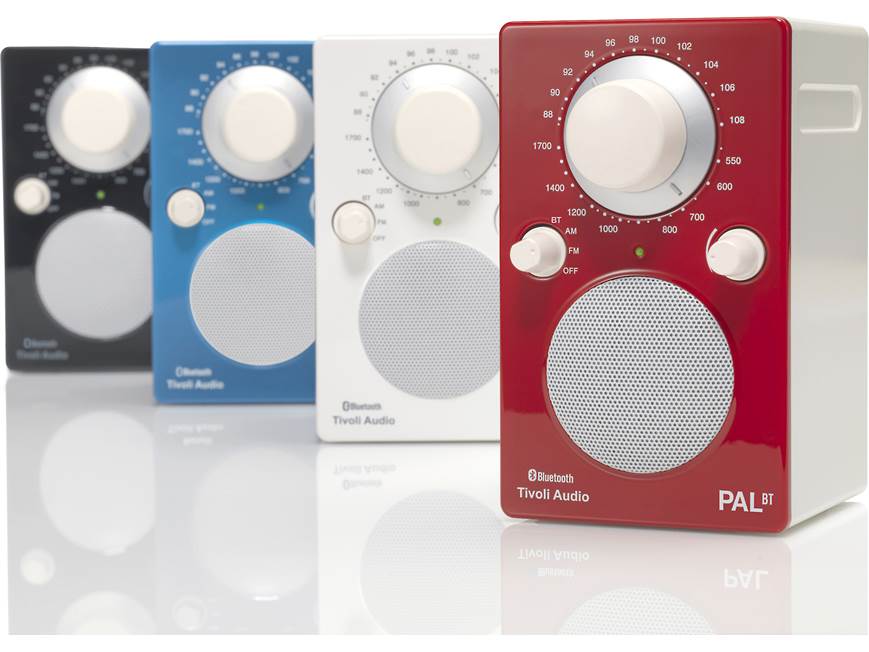 Tivoli Audio PAL® BT (Black/White) Portable AM/FM radio with