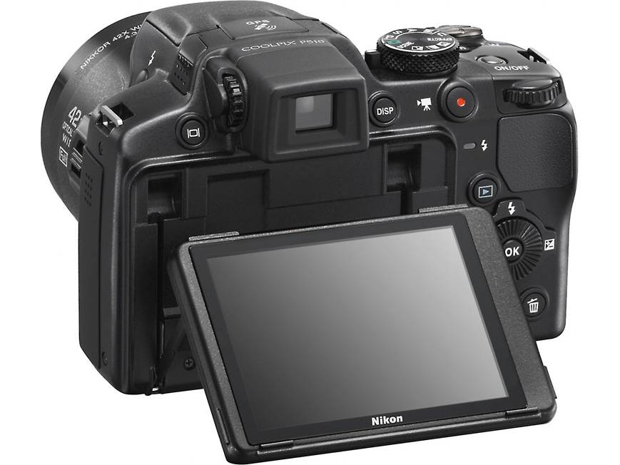 Nikon Coolpix P510 (Black) 16.1-megapixel digital camera with 42X