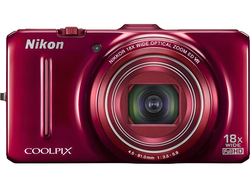 Nikon Coolpix S9300 (Black) 16-megapixel digital camera with 18X