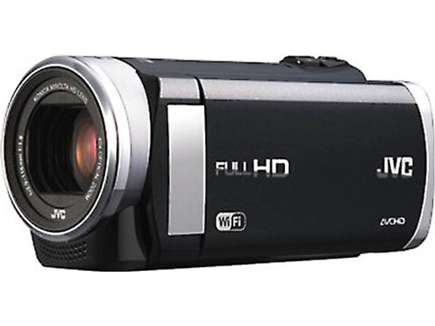 JVC Everio GZ-EX210 HD camcorder with Wi-Fi® functions at Crutchfield