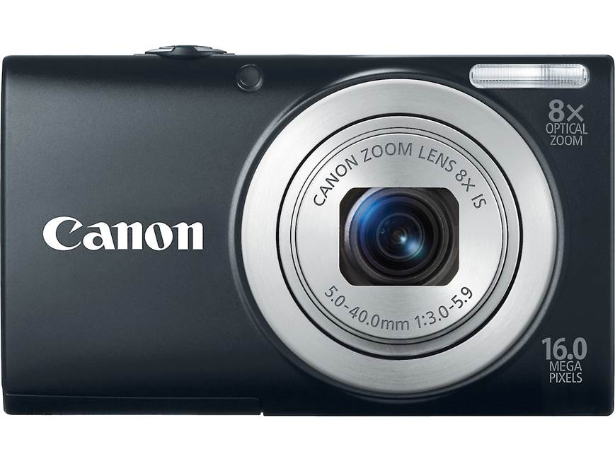 Canon PowerShot A4000 IS (Black) 16-megapixel digital camera with