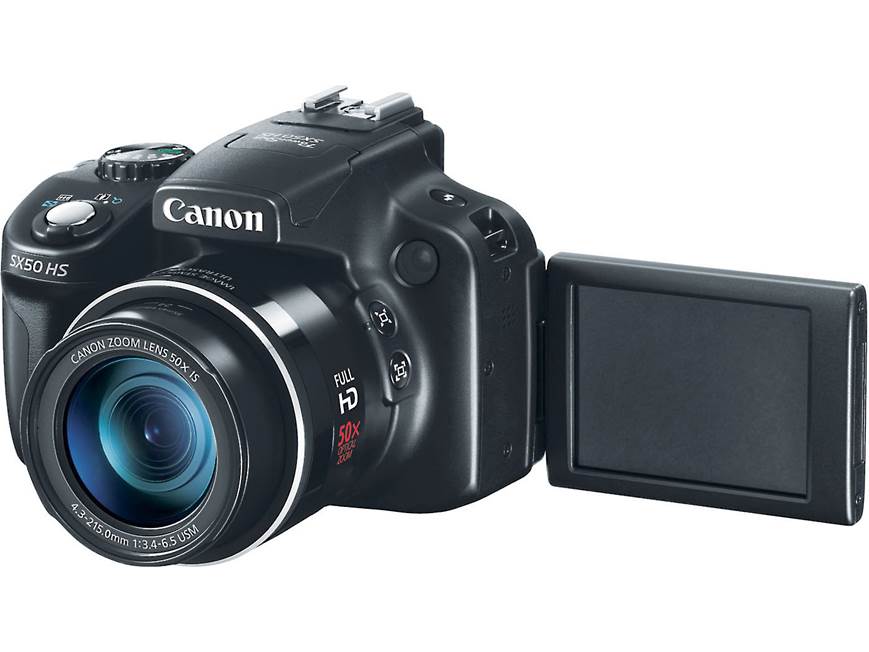 Canon PowerShot SX50 HS 12.1-megapixel digital camera with 50X