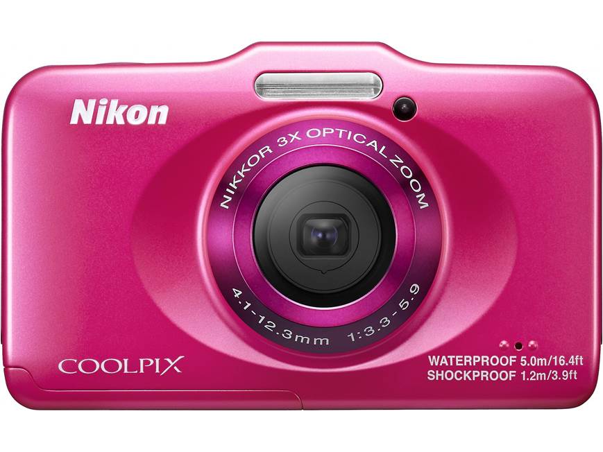 Nikon Coolpix S31 (Pink) 10.1-megapixel waterproof digital camera