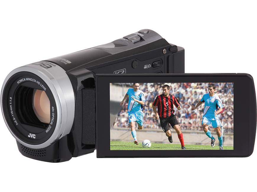 JVC Everio GZ-EX355 40X optical zoom HD camcorder with Wi-Fi® and