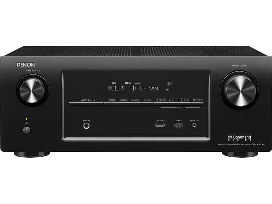 Denon AVR-X2000 IN-Command 7.1-channel home theater receiver with