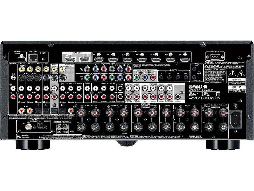 Yamaha AVENTAGE RX-A3030 9.2-channel home theater receiver with
