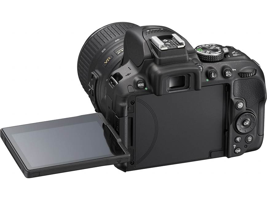 Nikon D5300 Two Zoom Lens Bundle 24-megapixel DSLR with 18-55mm