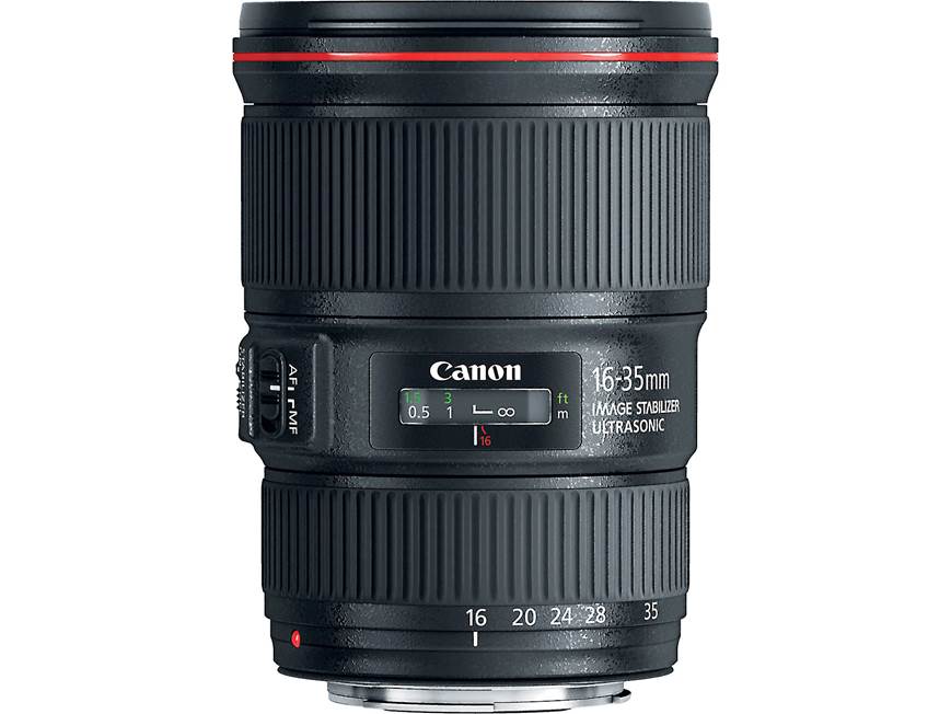 Canon EF 16-35mm f/4L IS USM L Series wide-angle zoom lens for