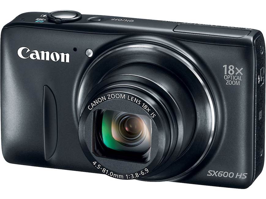Canon PowerShot SX600 HS (Black) 16-megapixel digital camera with