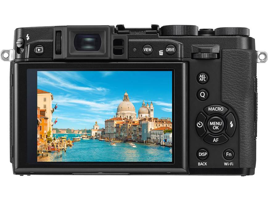 Fujifilm X30 (Black) 12-megapixel digital camera with Wi-Fi