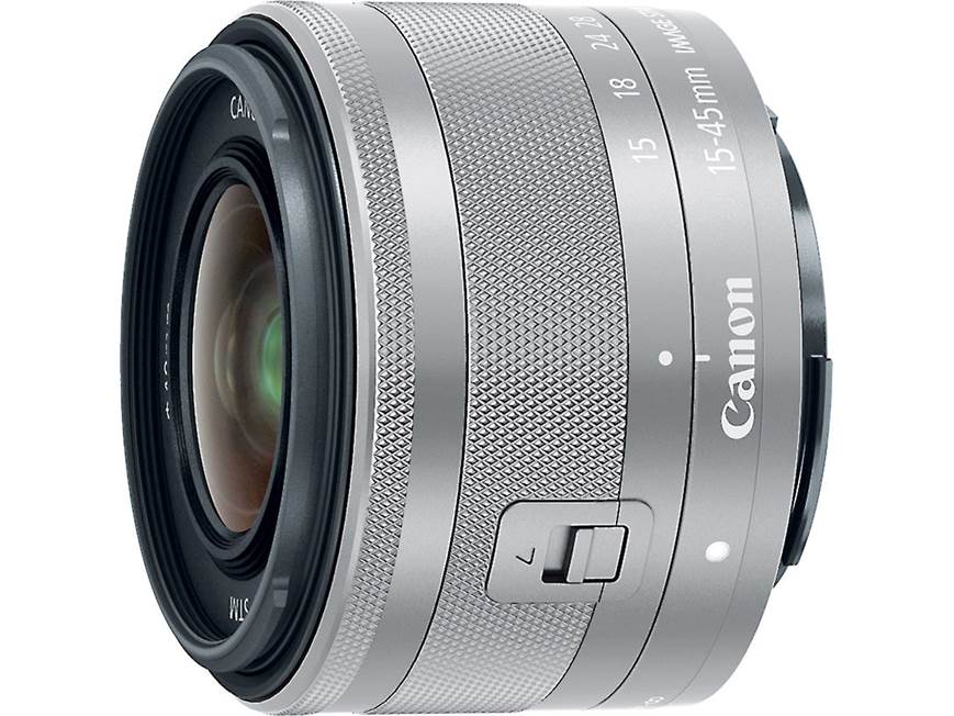 Canon EF-M 15-45mm f/3.5-6.3 IS STM (Silver) Wide-angle zoom lens