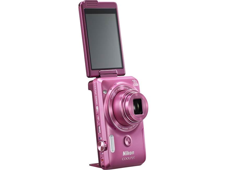 Nikon Coolpix S6900 (Pink) 16-megapixel camera with 12X optical