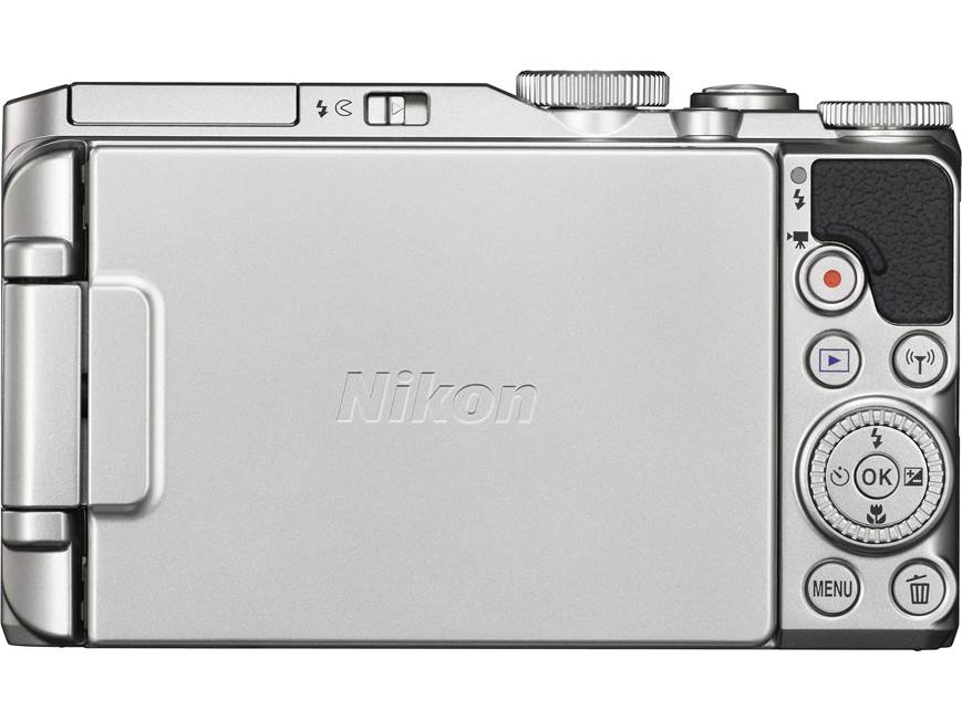 Nikon Coolpix S9900 (Silver) 16-megapixel camera with 30X optical