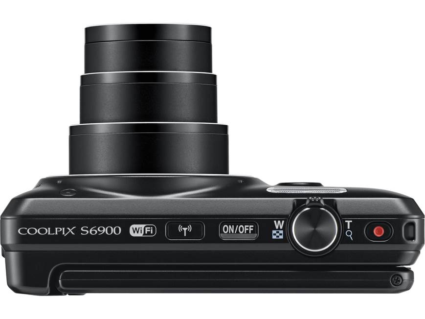 Nikon Coolpix S6900 (Black) 16-megapixel camera with 12X optical