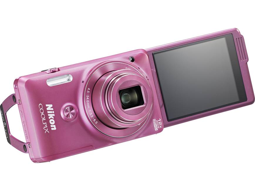Nikon Coolpix S6900 (Pink) 16-megapixel camera with 12X optical