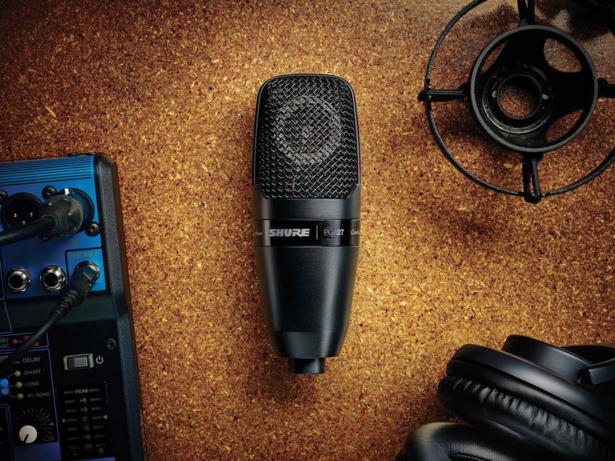 Shure PGA27 Large-diaphragm cardioid condenser microphone at