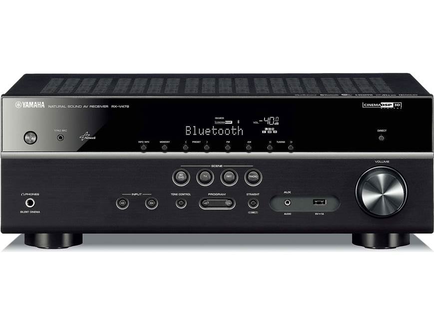 Yamaha RX-V479 5.1-channel home theater receiver with Wi-Fi