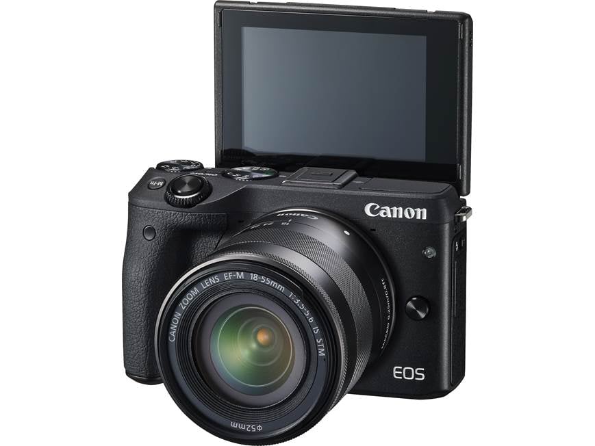 Canon EOS M3 Two Lens Kit 24-megapixel mirrorless camera with 18