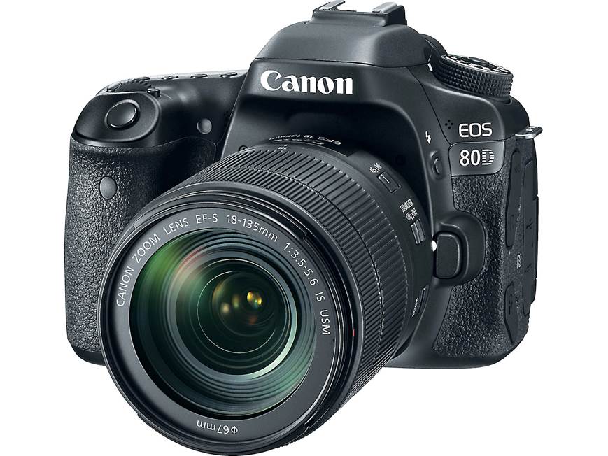 Canon EOS 80D Telephoto Lens Kit 24.2-megapixel DSLR with 18-135mm