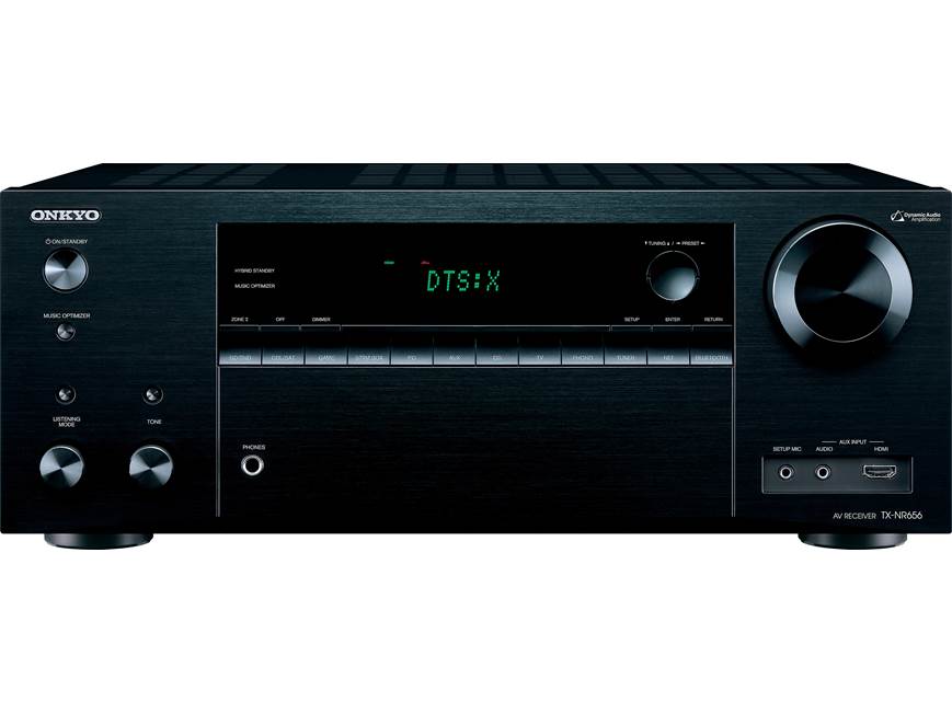 Onkyo TX-NR656 7.2-channel home theater receiver with Wi-Fi