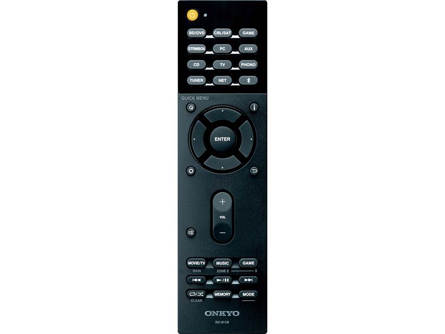 Onkyo TX-NR656 7.2-channel home theater receiver with Wi-Fi