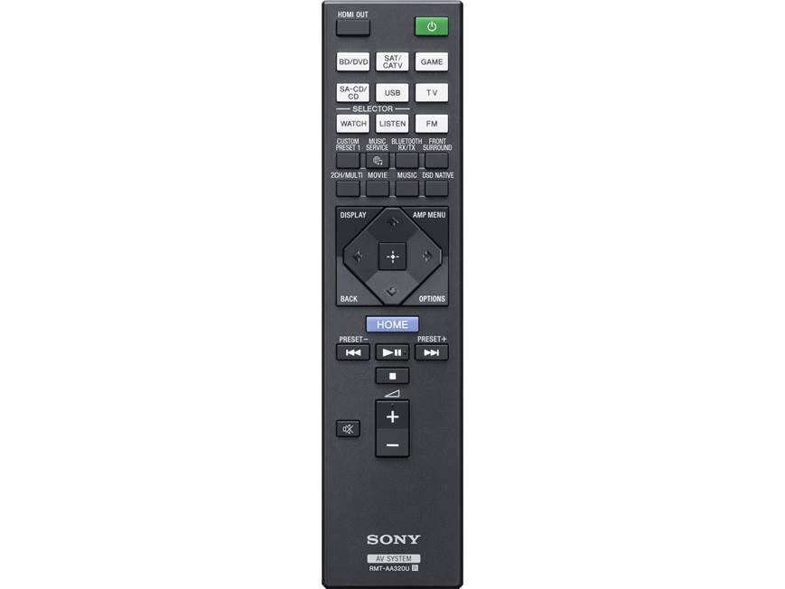 Sony STR-DN1080 7.2-channel home theater receiver with Wi-Fi
