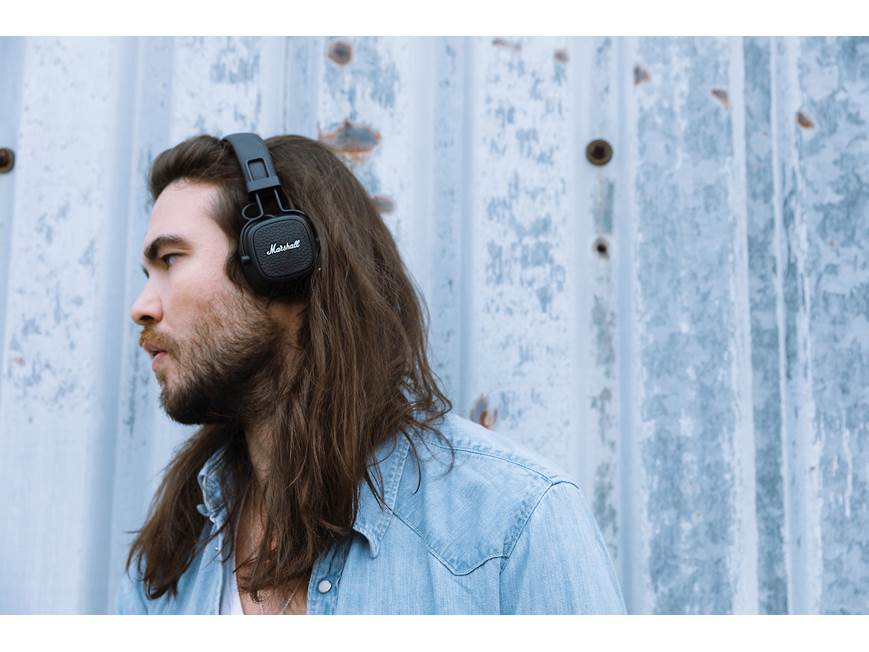 Marshall Major III Bluetooth® (Black) Wireless on-ear headphones