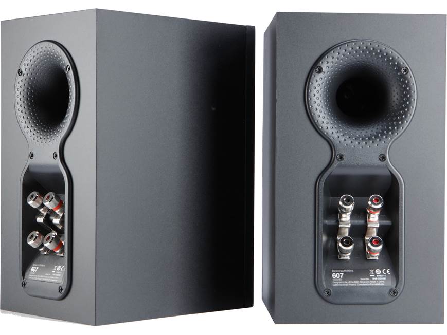 Bowers & Wilkins 607 (Matte Black) Bookshelf speakers (Matte Black