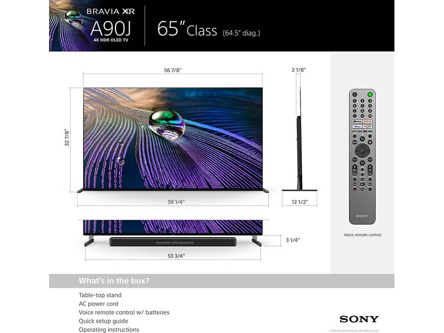 Sony MASTER Series XR-65A90J 65