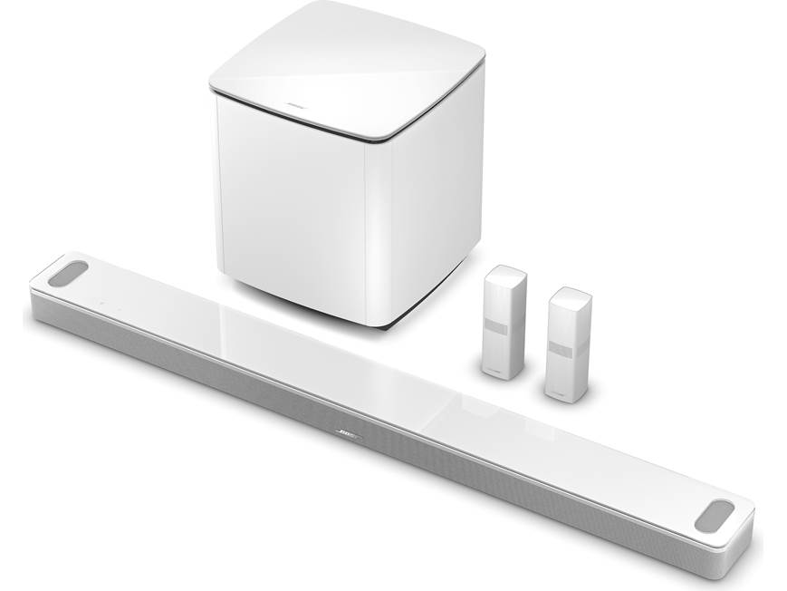 Bose® Smart Soundbar 900 (White) Powered sound bar with Dolby