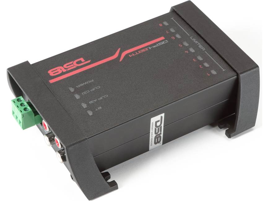 DS18 DSP4.8BTM Digital sound processor with Bluetooth® control — 4
