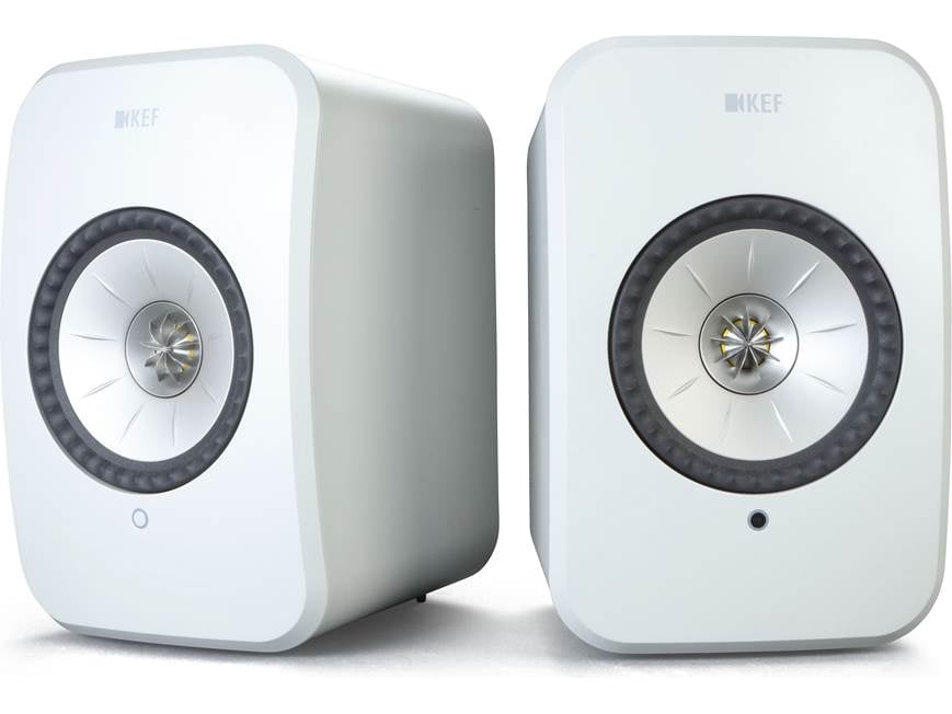 KEF LSX II LT (Stone White) Powered speakers with Wi-Fi, Apple