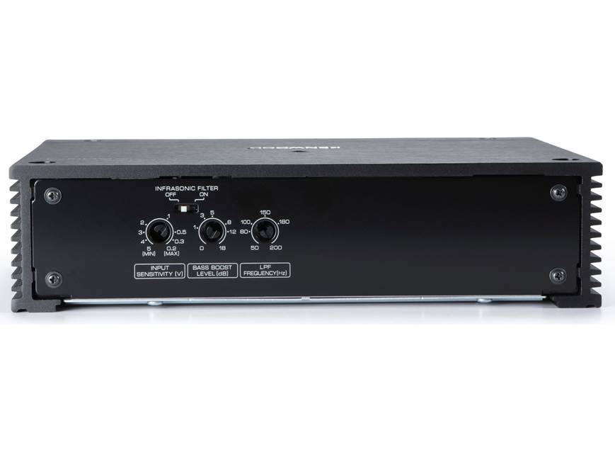 Kenwood Excelon X503-1 Mono subwoofer amplifier — 500 watts RMS at