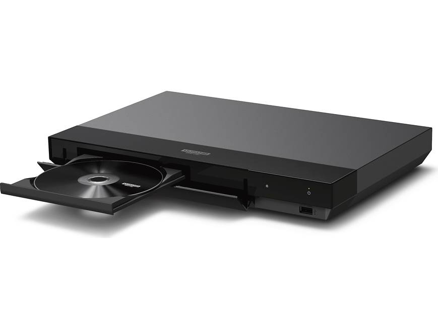 Sony UBP-X700U 4K Ultra HD Blu-ray player with HDMI cable at