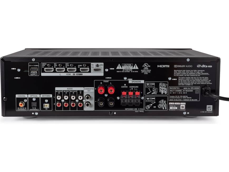 Sony STR-DH590 5.2-channel home theater receiver with Bluetooth