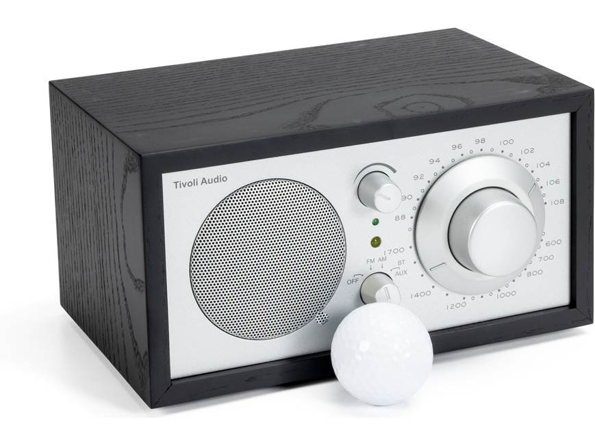Tivoli Audio Model One® BT (Black/Silver) AM/FM radio with