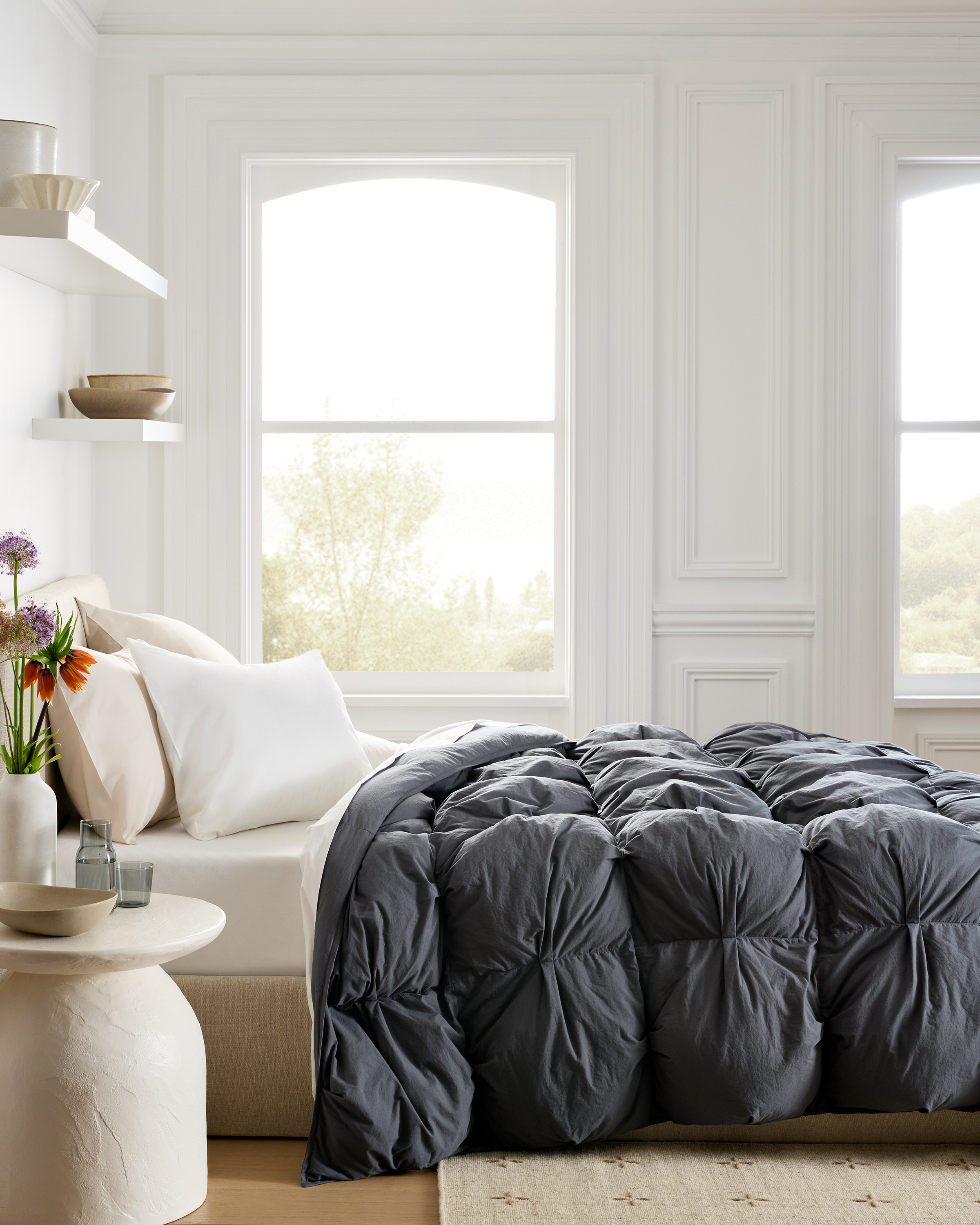 Cotton Pintuck Comforter