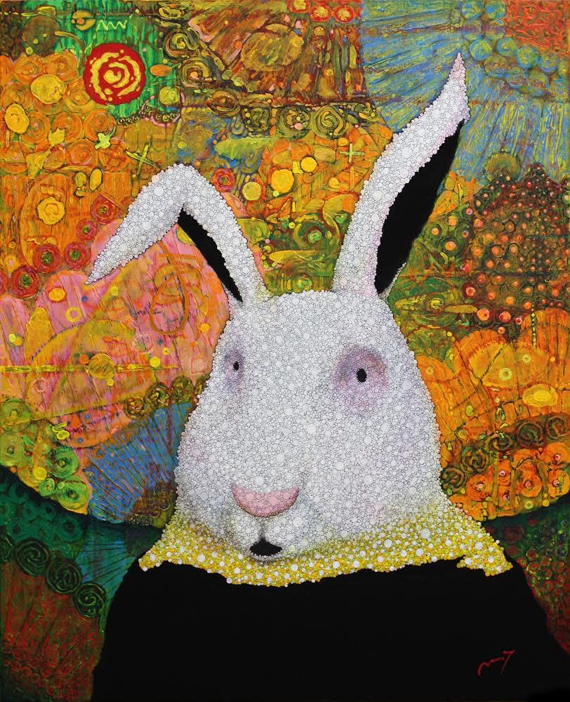 高野マナブ 「ウサギ、月は月でも月」 （GALLERY KTO 原宿） ｜Tokyo