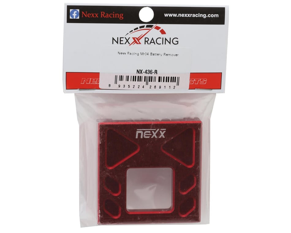 NEXX Racing Mini-Z MR-04 Aluminum Battery Remover/Car Stand (Red
