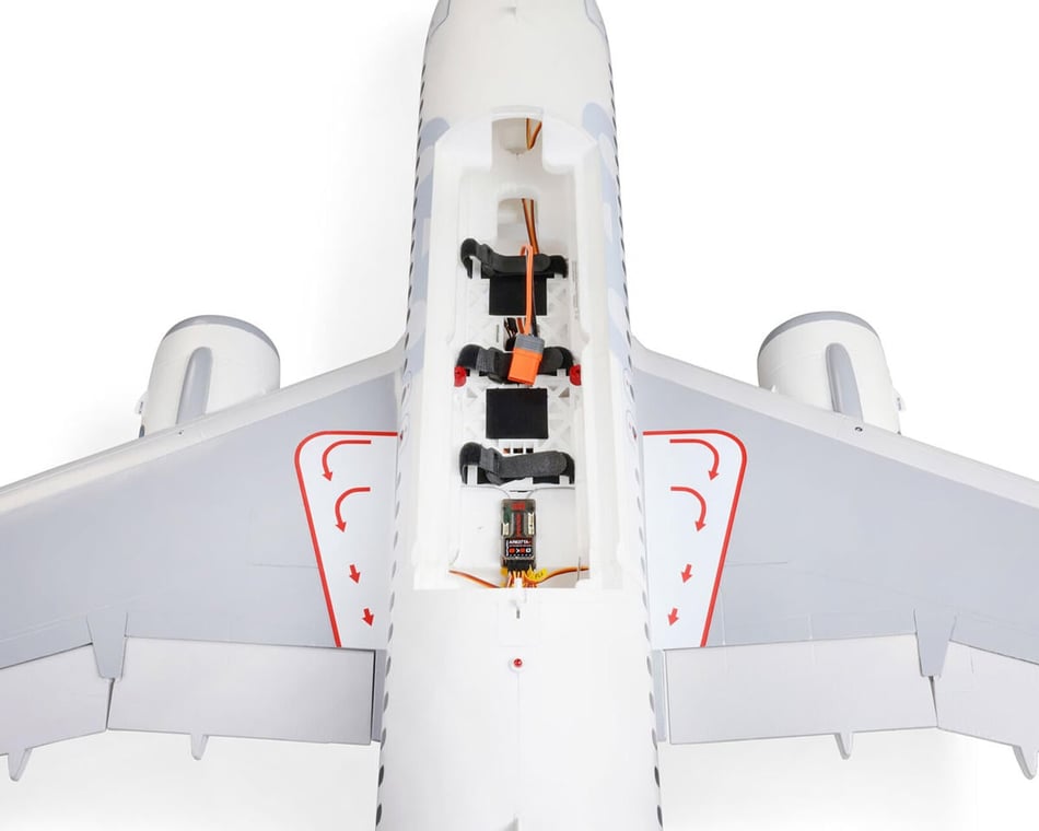 E-flite Airbus A320neo Twin 64mm EDF PNP Basic Electric Jet